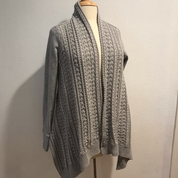Sunday Monday open knitted cardigan Anthropologie - Picture 2 of 7